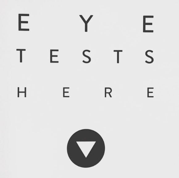 WE OFFER EYE TESTS